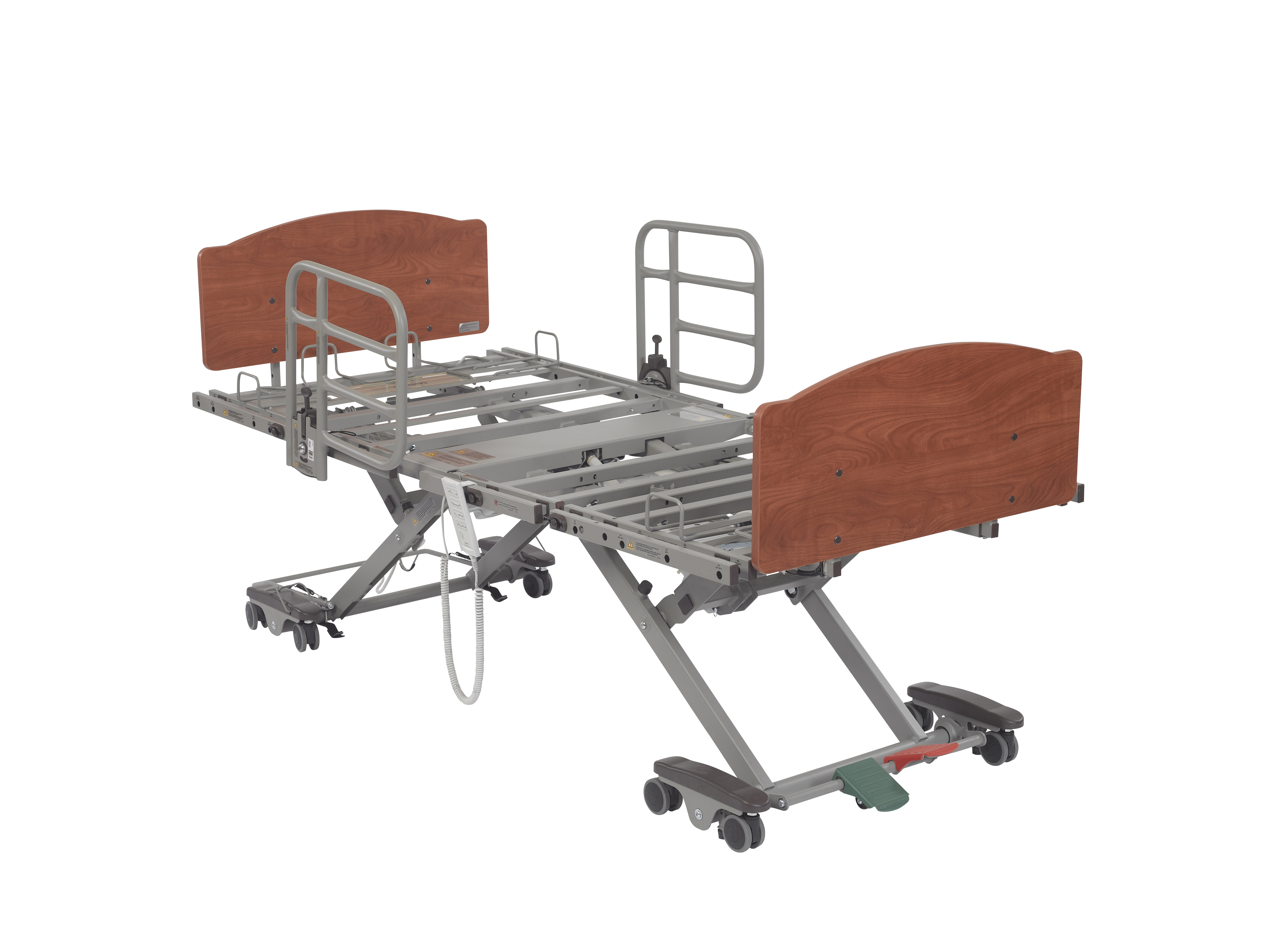 Long Term Care Fully Adjustable Trendelenburg Low Bed